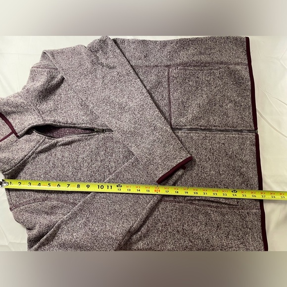 Jason Maxwell Full Zip Fleece Jacket with Pockets Purple Size 1X - Picture 11 of 16